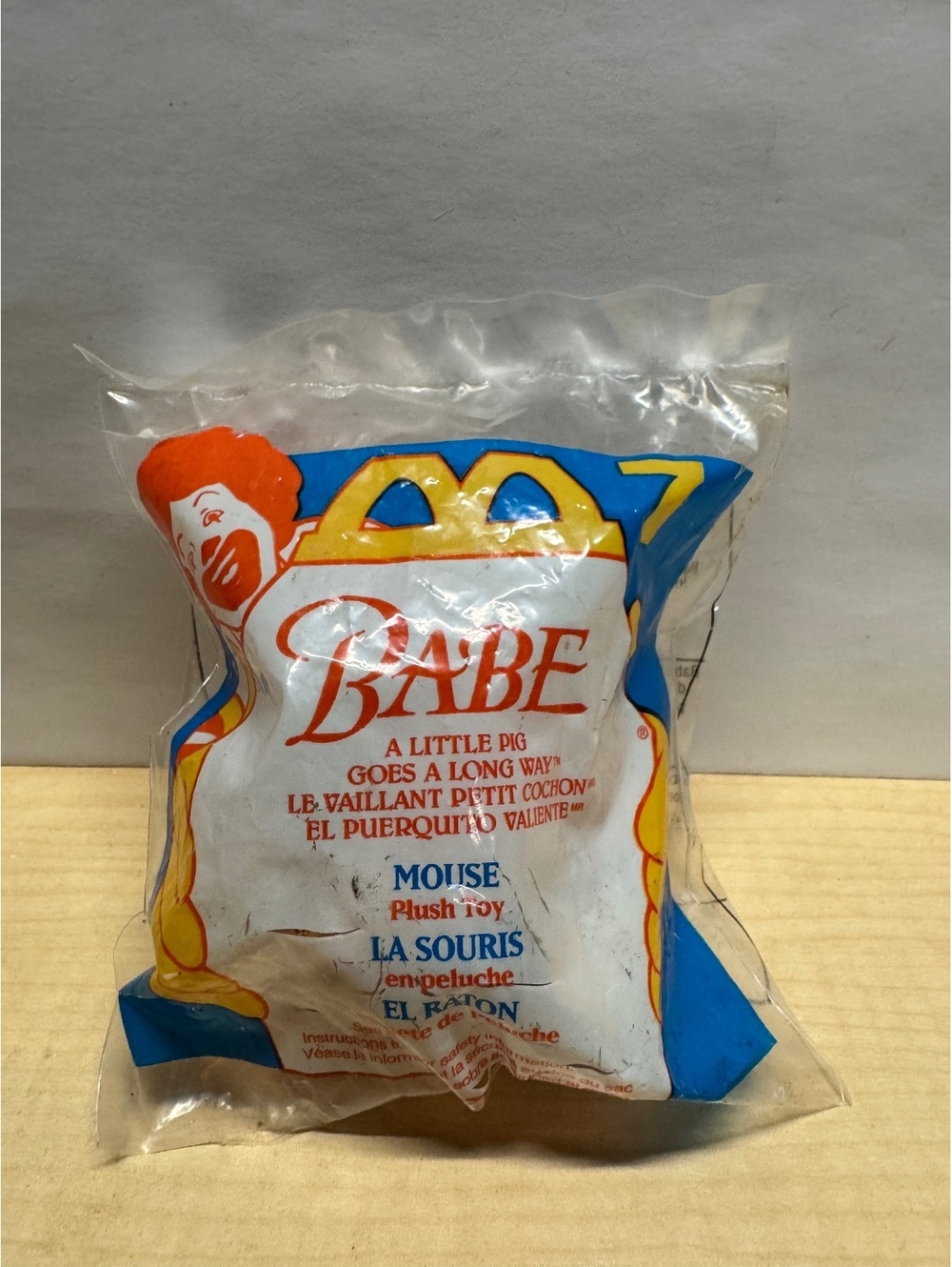 1995 McDonald's Babe A Little Pig Goes a Long Way #7 Mouse